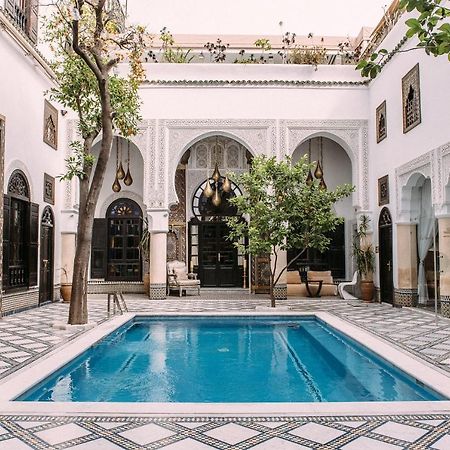 Riad Maison Bleue And Spa Фес Екстериор снимка