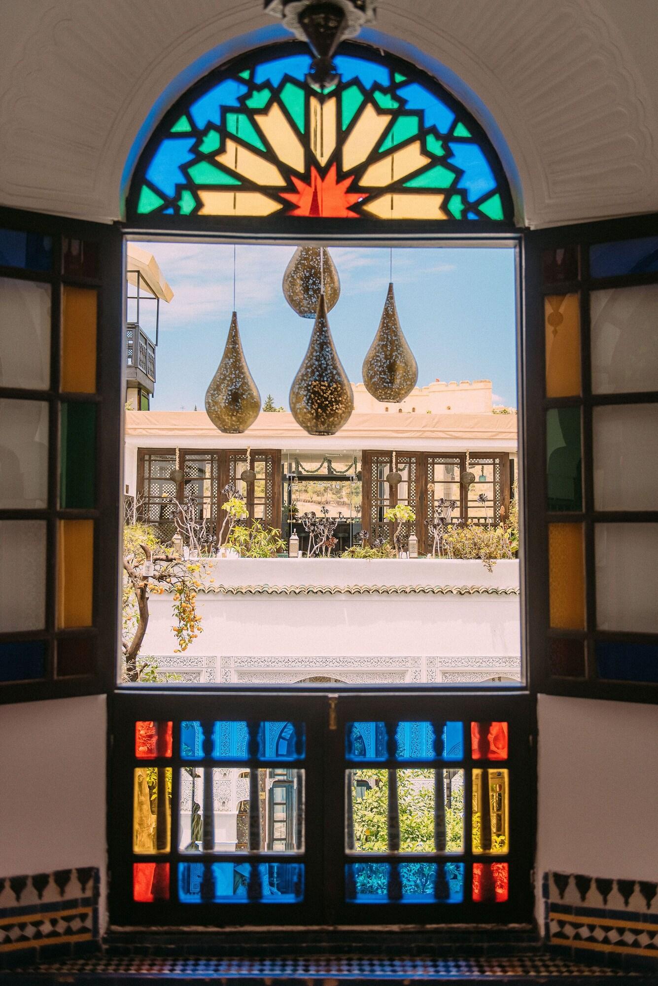 Riad Maison Bleue And Spa Фес Екстериор снимка