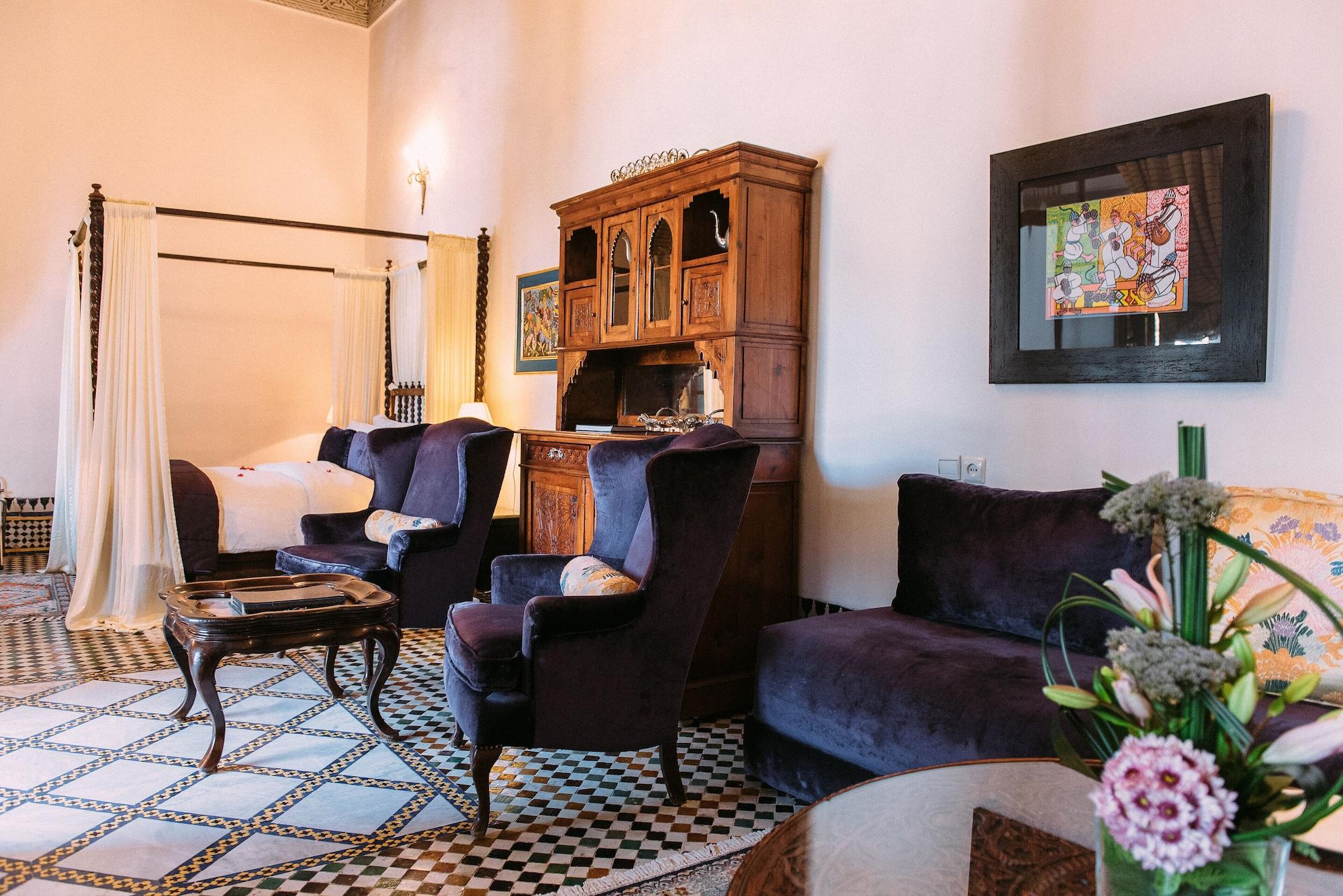 Riad Maison Bleue And Spa Фес Екстериор снимка