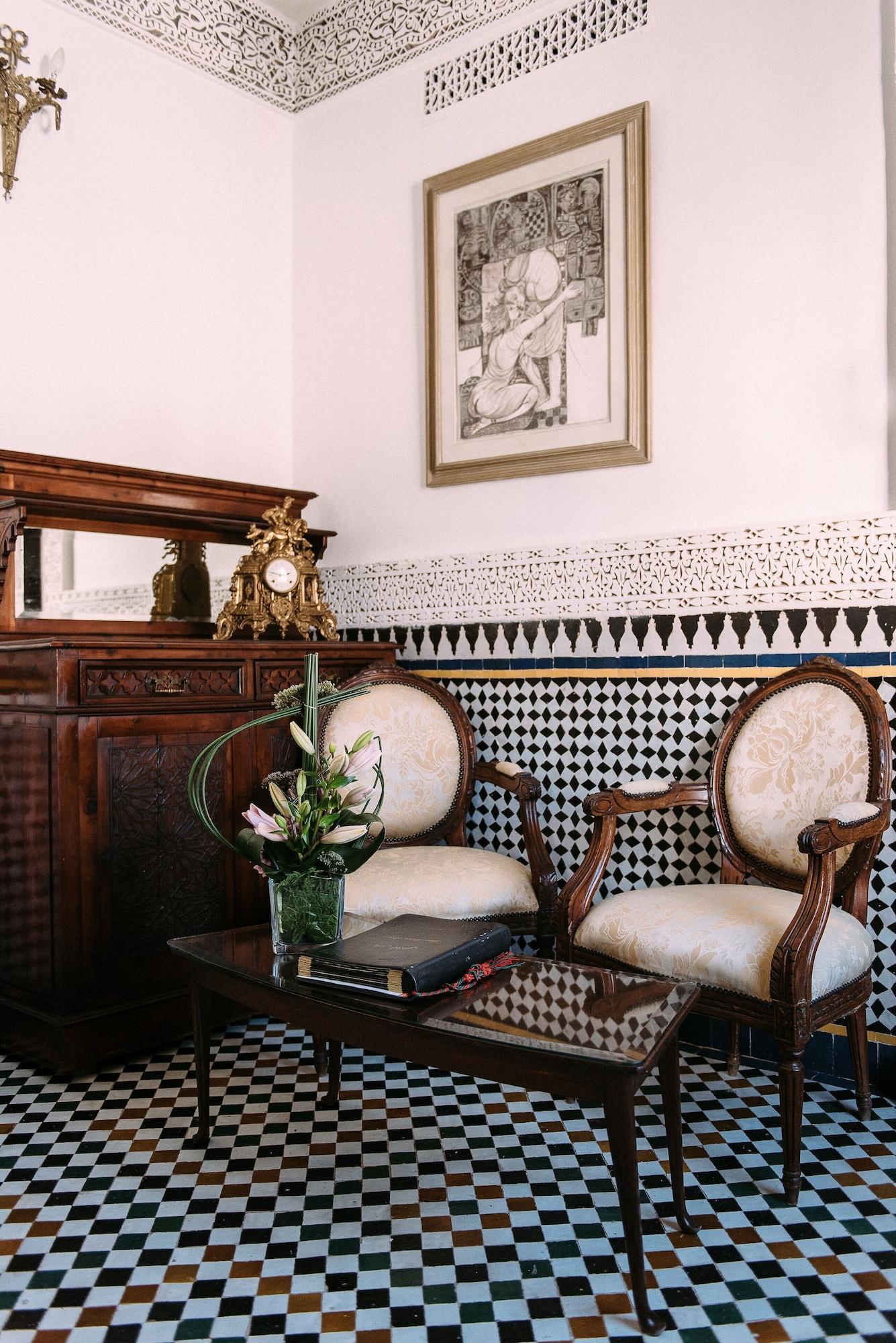 Riad Maison Bleue And Spa Фес Екстериор снимка