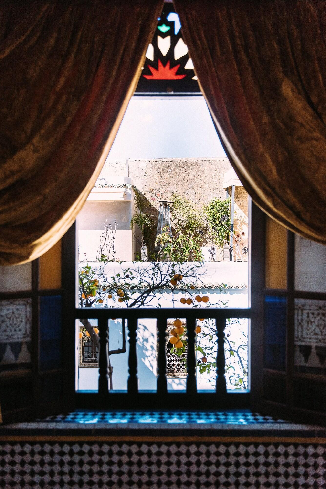 Riad Maison Bleue And Spa Фес Екстериор снимка