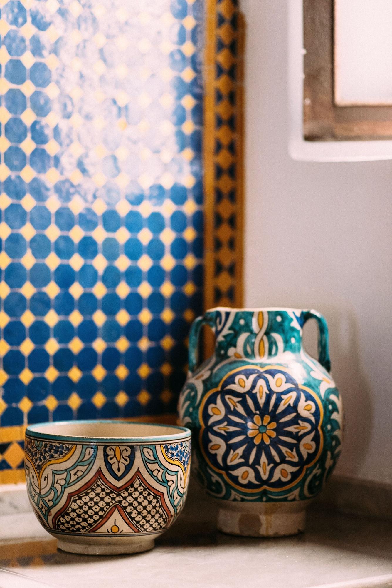 Riad Maison Bleue And Spa Фес Екстериор снимка