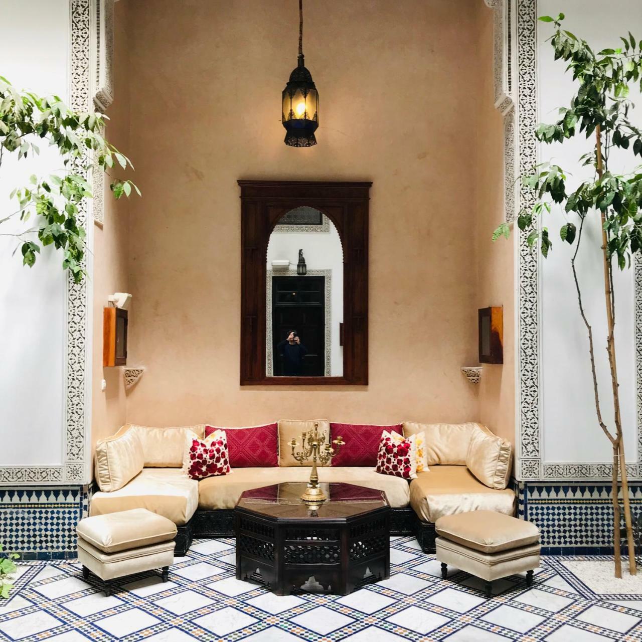 Riad Maison Bleue And Spa Фес Екстериор снимка