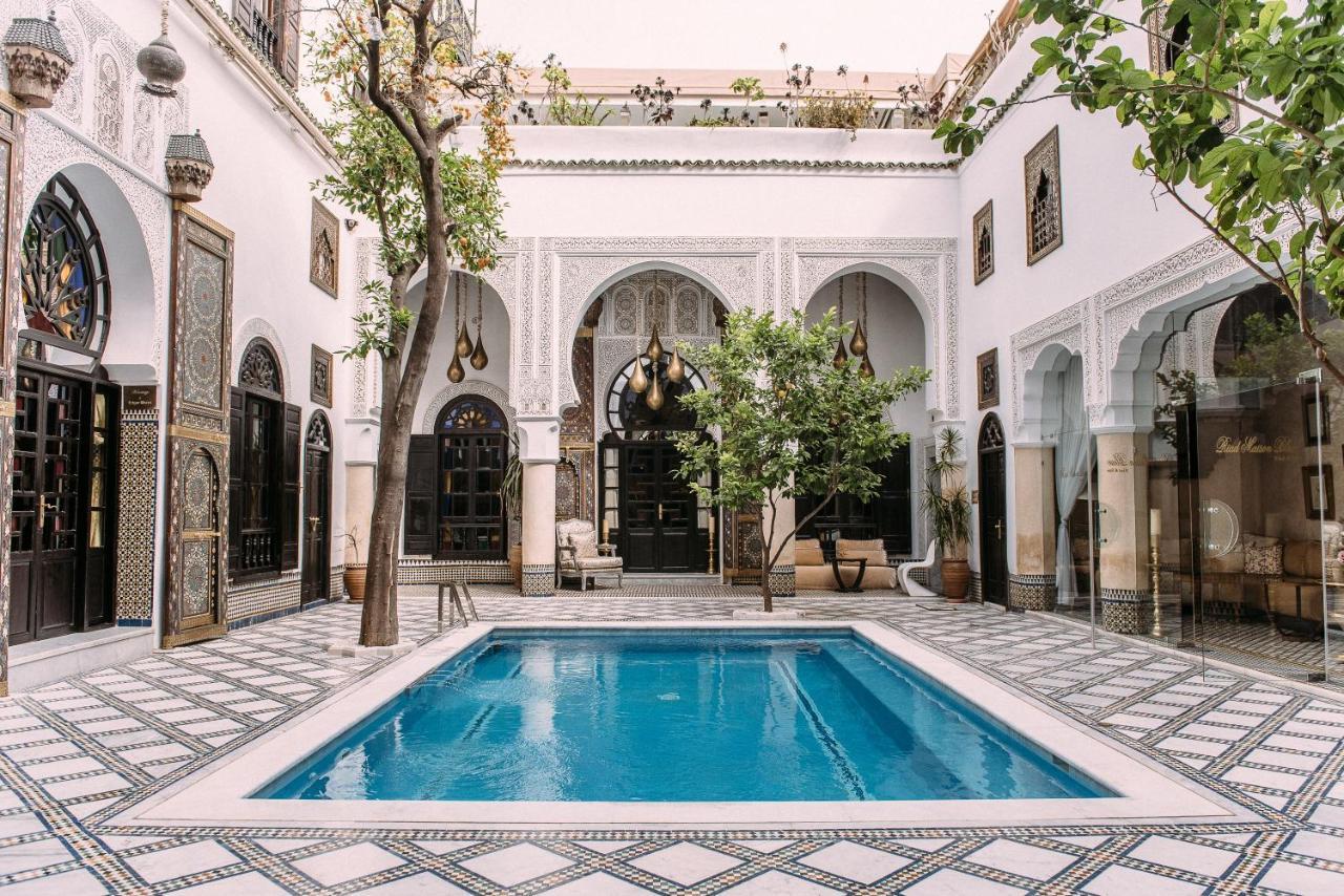 Riad Maison Bleue And Spa Фес Екстериор снимка