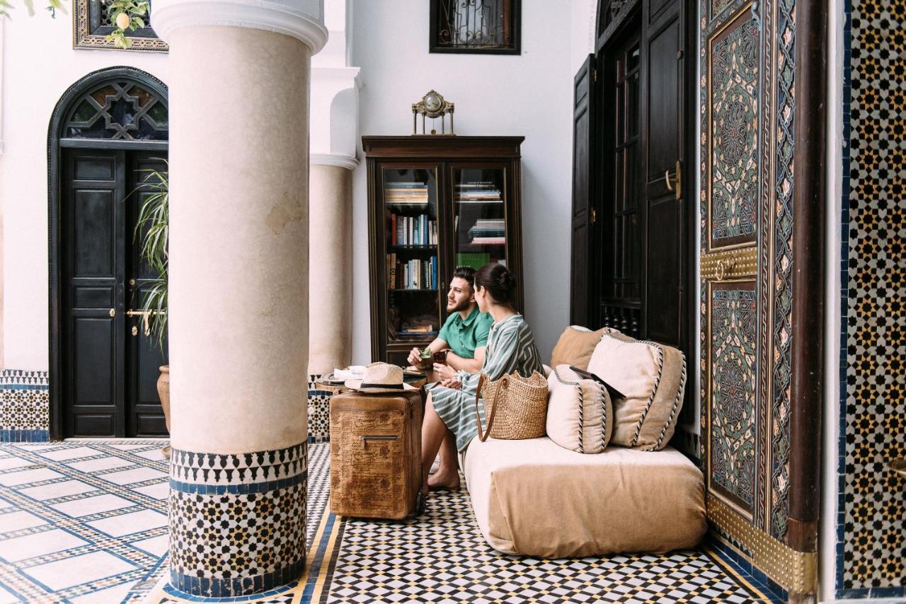 Riad Maison Bleue And Spa Фес Екстериор снимка