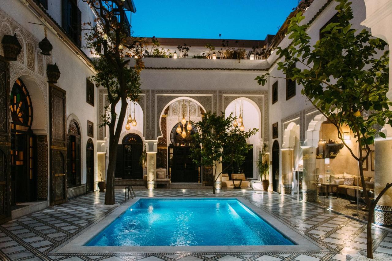 Riad Maison Bleue And Spa Фес Екстериор снимка