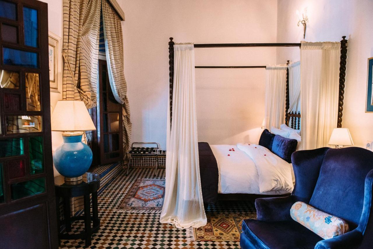 Riad Maison Bleue And Spa Фес Екстериор снимка