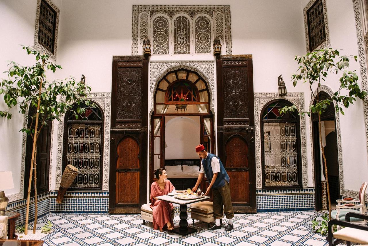 Riad Maison Bleue And Spa Фес Екстериор снимка