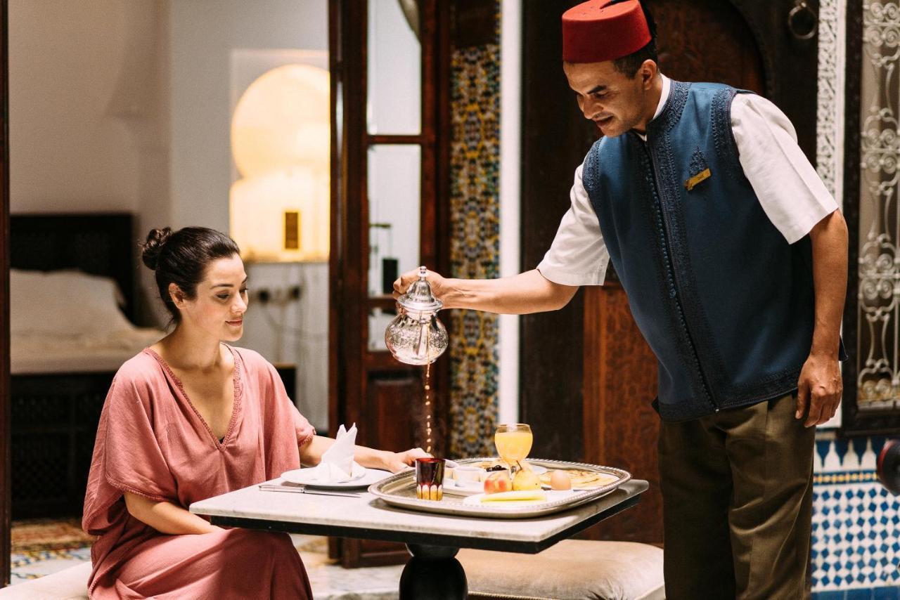 Riad Maison Bleue And Spa Фес Екстериор снимка