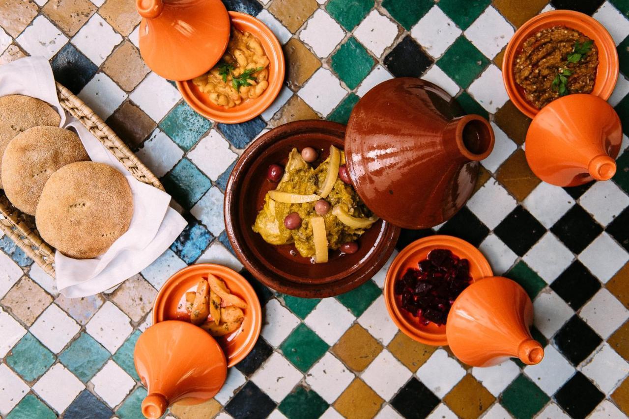 Riad Maison Bleue And Spa Фес Екстериор снимка
