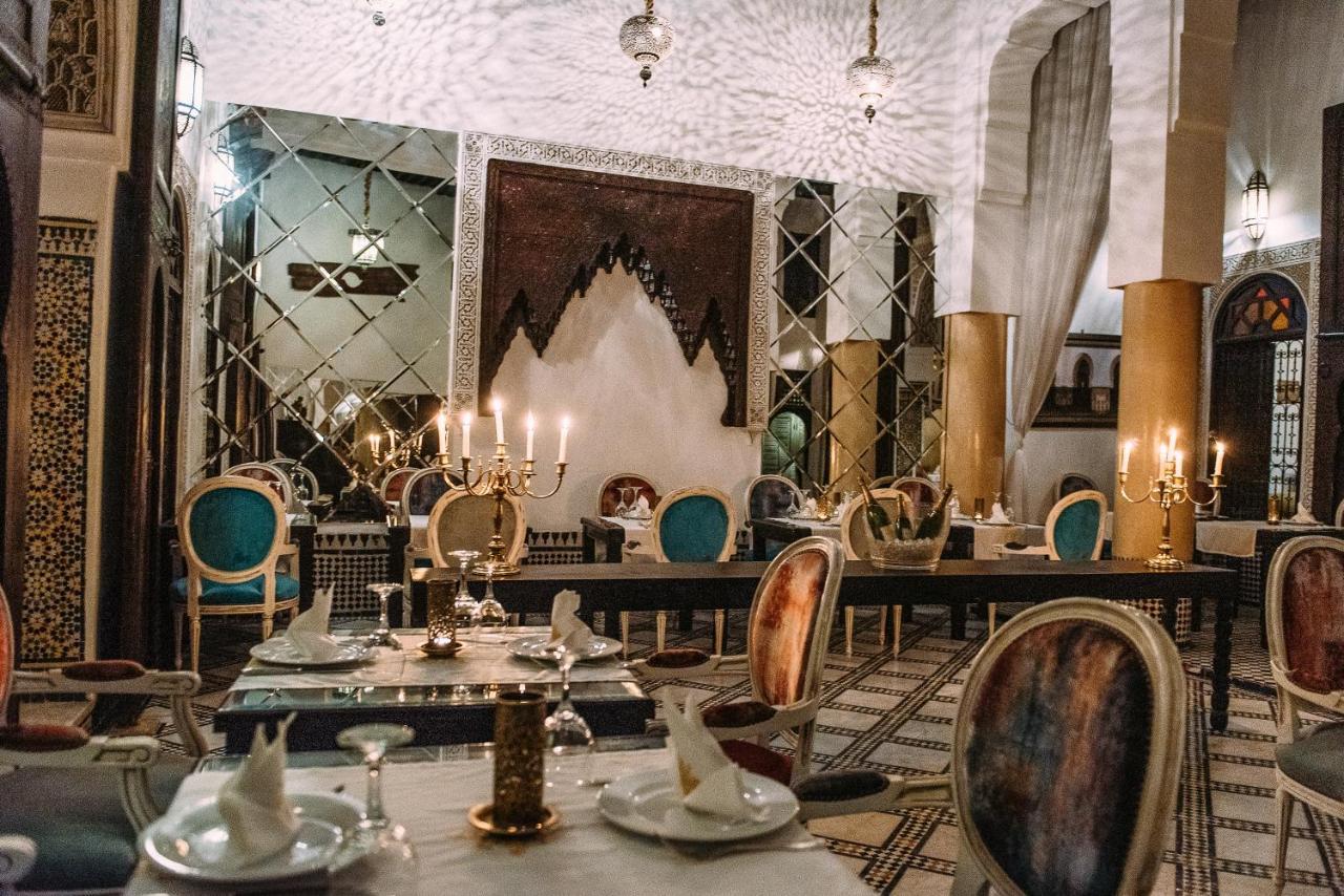 Riad Maison Bleue And Spa Фес Екстериор снимка