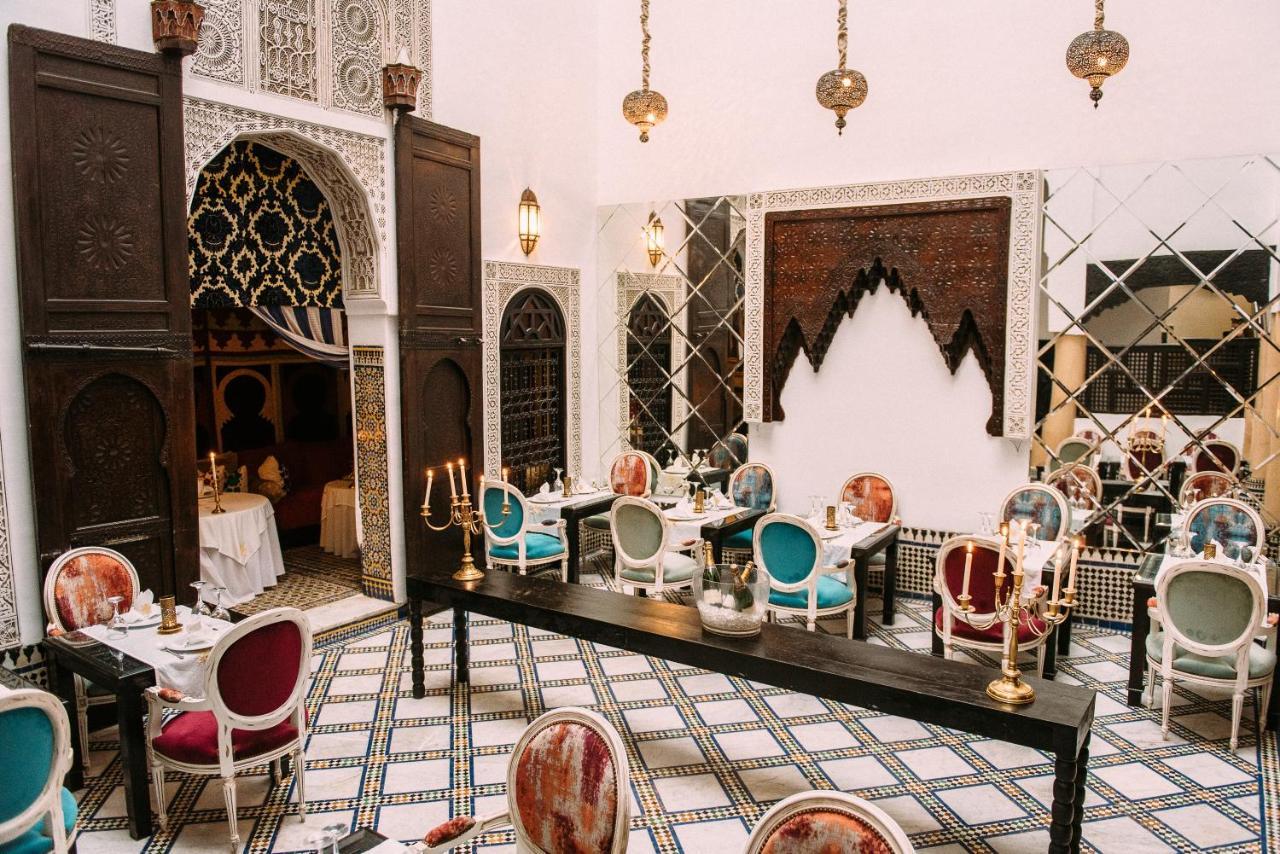 Riad Maison Bleue And Spa Фес Екстериор снимка
